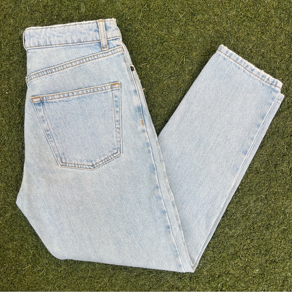 Topshop Sky Blue Denim Pants